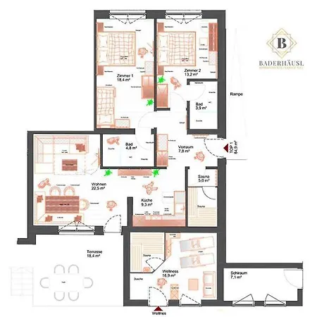 In Bramberg Near Cable Car شقة