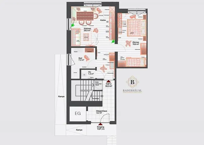 Appartamento In Bramberg Near Cable Car *